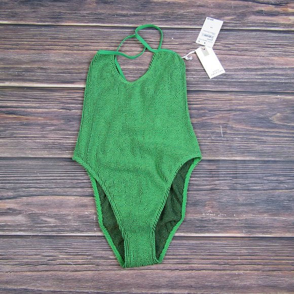 Good American Green One Piece Swimsuit - Picture 3 of 10